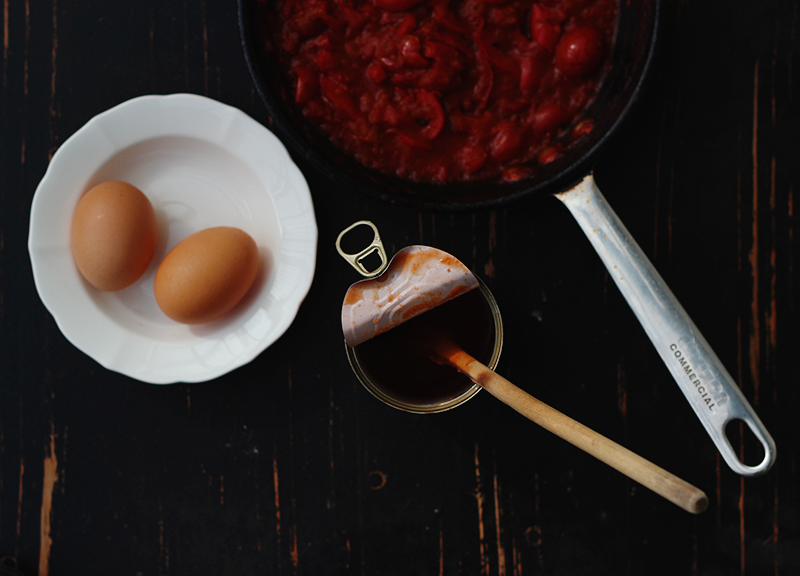 shakshuka prep